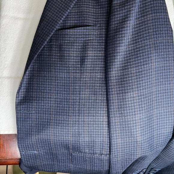 Canali Wool Sport Coat Beautiful Plaid Regular Fit Size US 40 - Picture 12 of 13